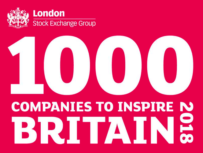 London Stock Exchange - 1000 companies to inspire britain